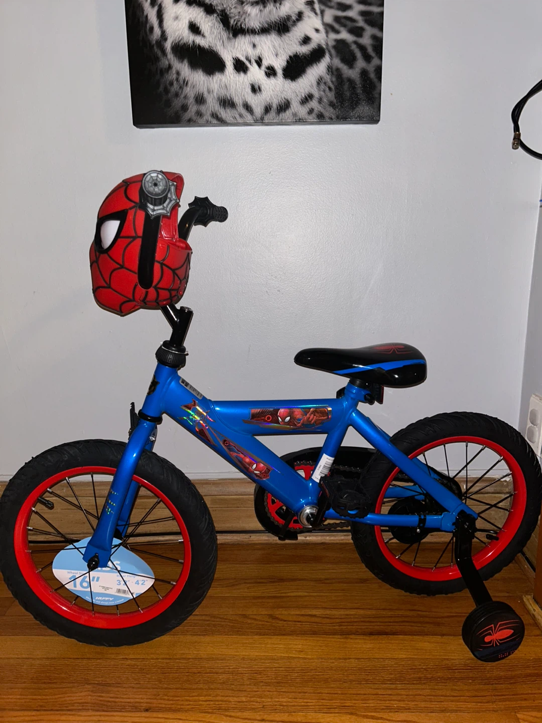 Huffy 16" Spiderman Kids Bike with Helmet - photo 2