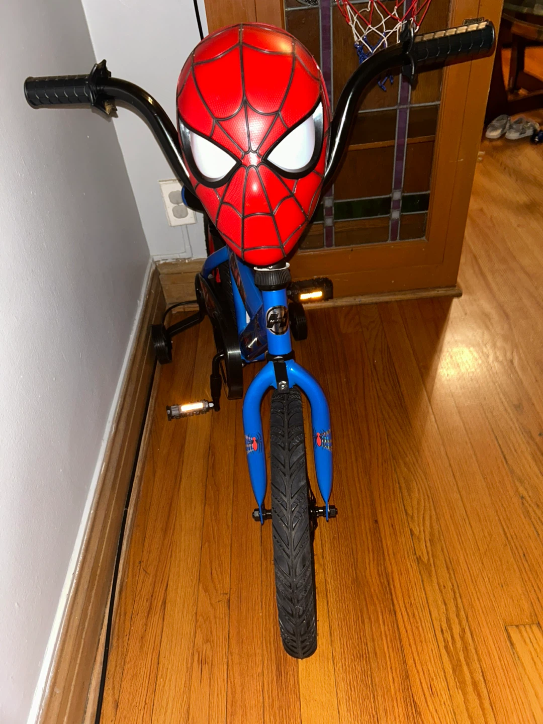 Huffy 16" Spiderman Kids Bike with Helmet