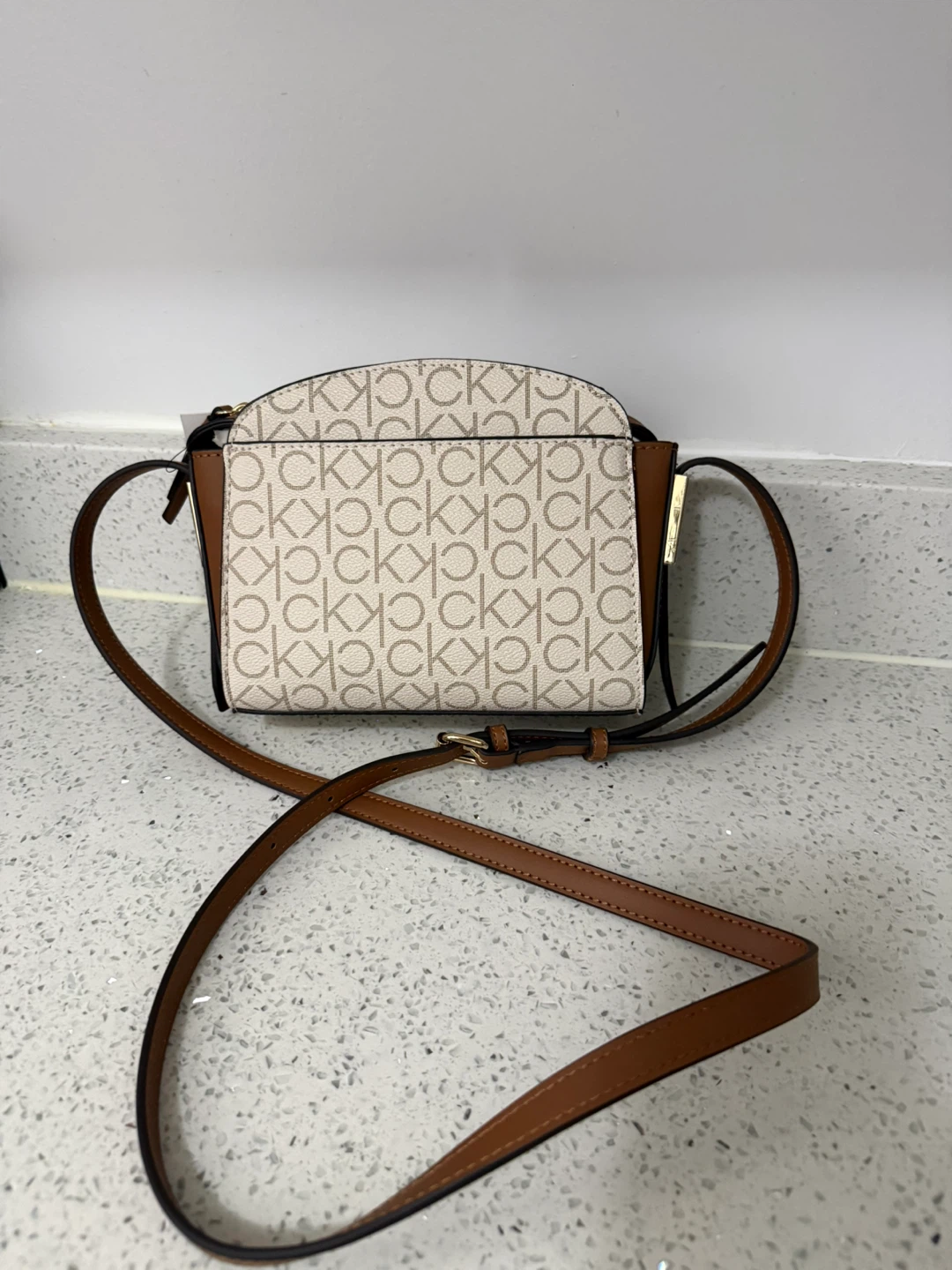 Calvin Klein Monogram Crossbody Bag - photo 2