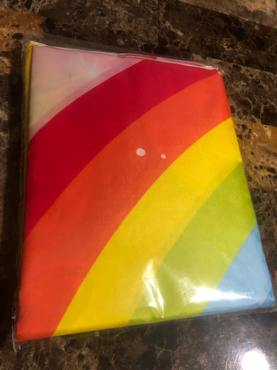 New-Rainbow Birthday Backdrop & Balloon Kit