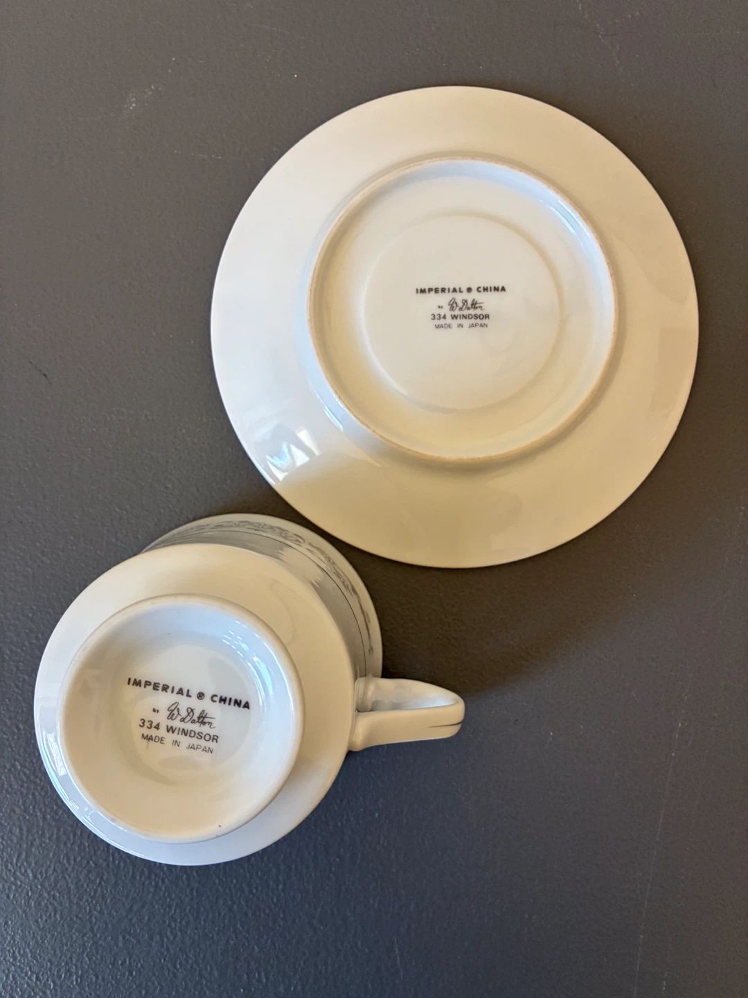 Imperial China Windsor Cup and Saucer Set - photo 4