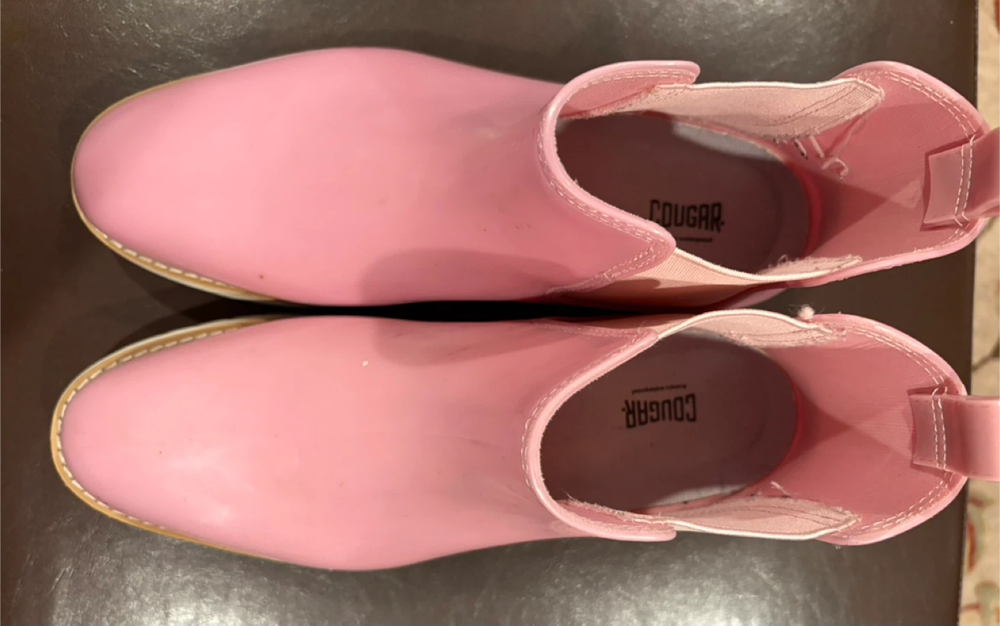 Cougar Pink Chelsea Rain Boots - photo 5