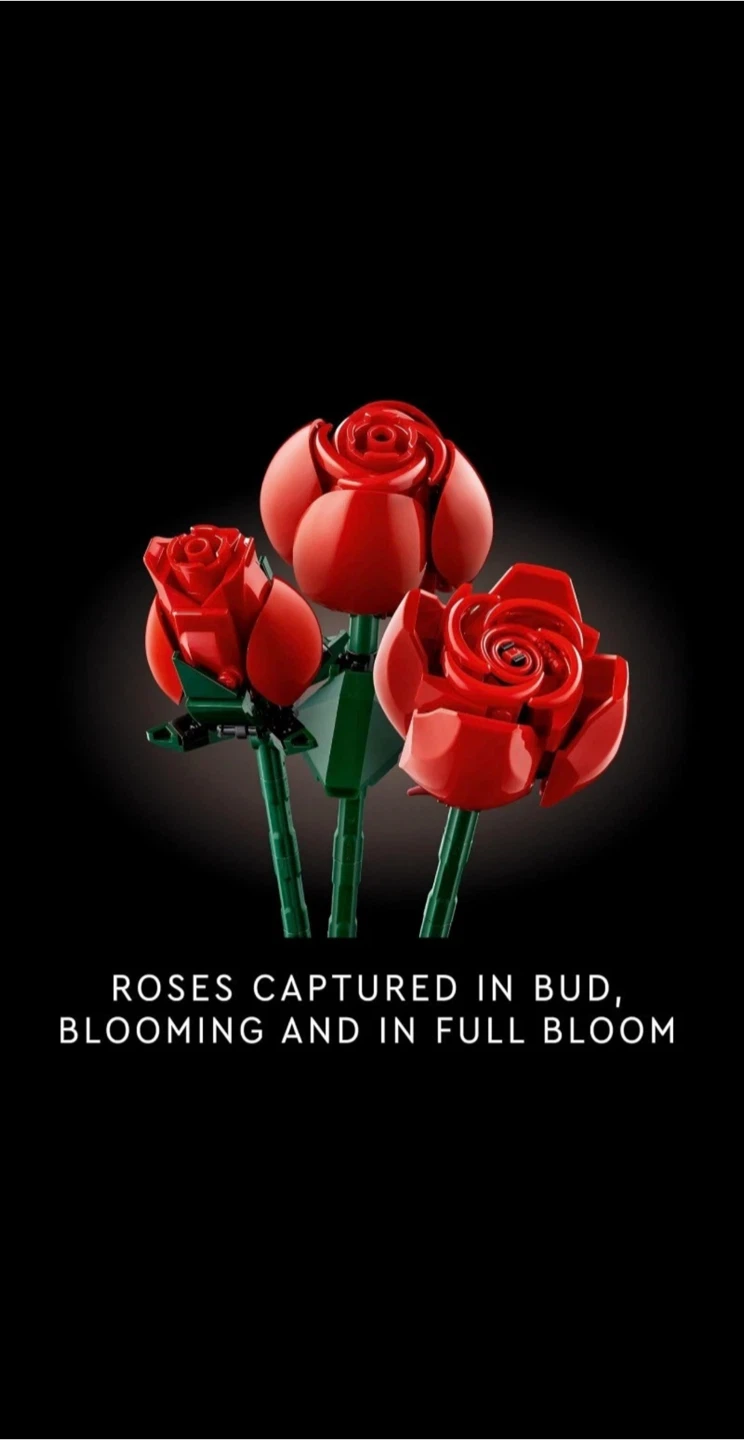 LEGO Icons Bouquet of Roses Building Set 10328 - photo 4
