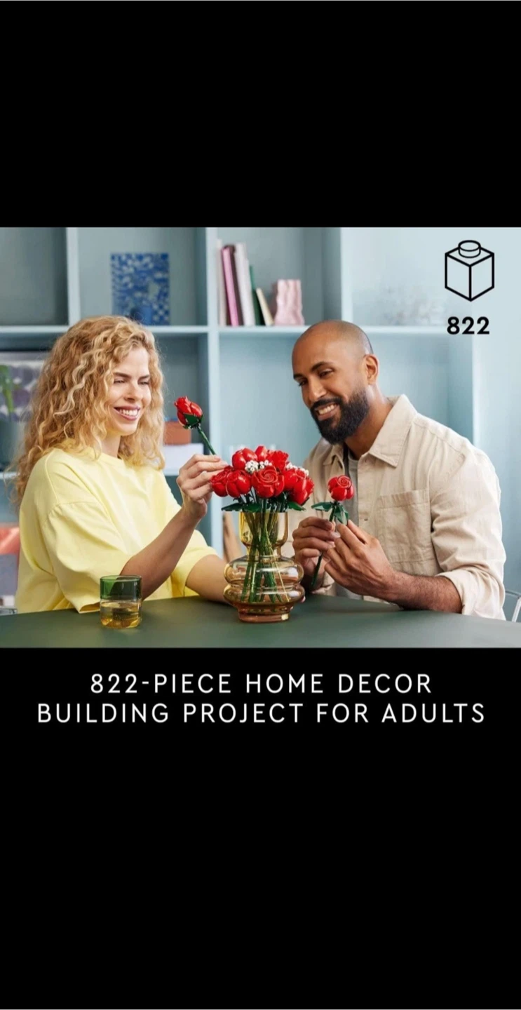 LEGO Icons Bouquet of Roses Building Set 10328 - photo 2