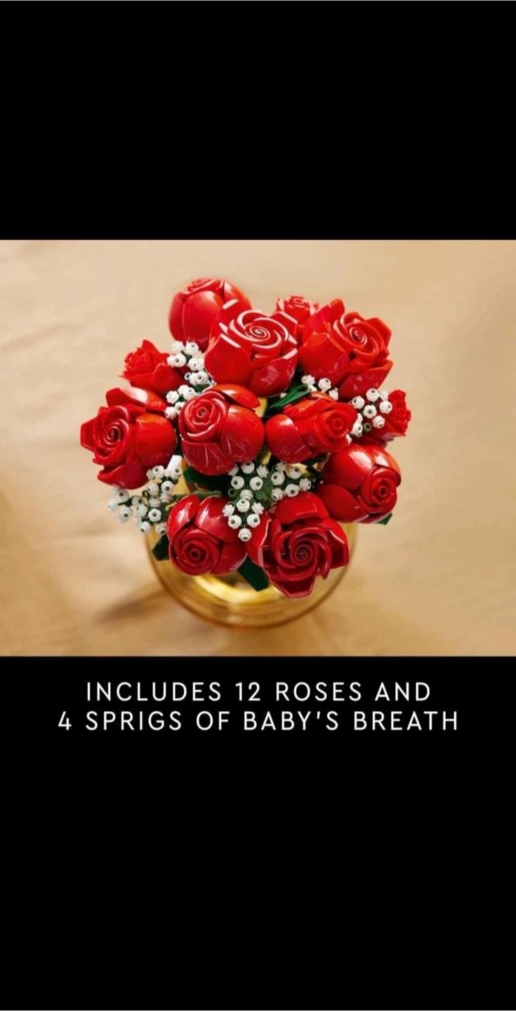 LEGO Icons Bouquet of Roses Building Set 10328 - photo 3