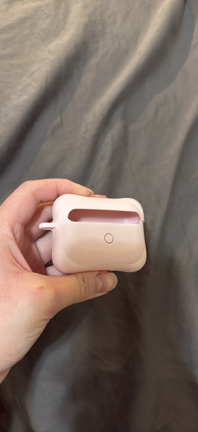 Pink Silicone AirPods Pro Case - photo 2