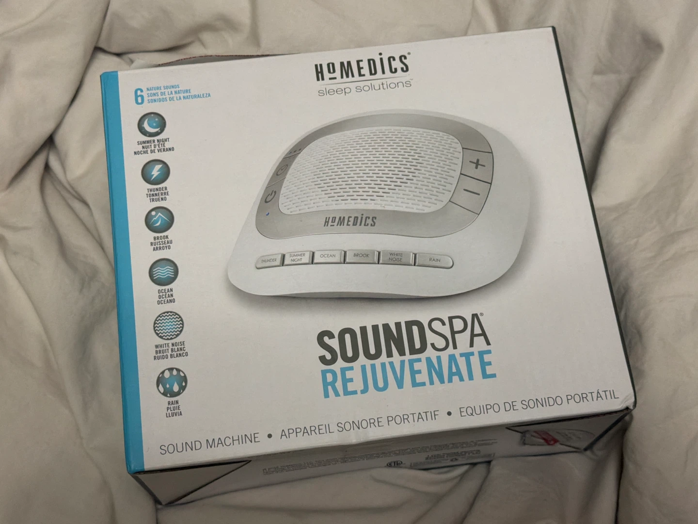 HoMedics SoundSpa Rejuvenate Sound Machine