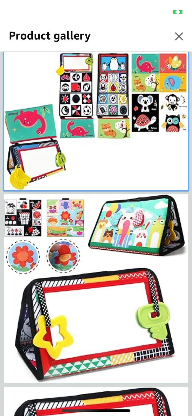 New-Infant Crinkle Activity Book