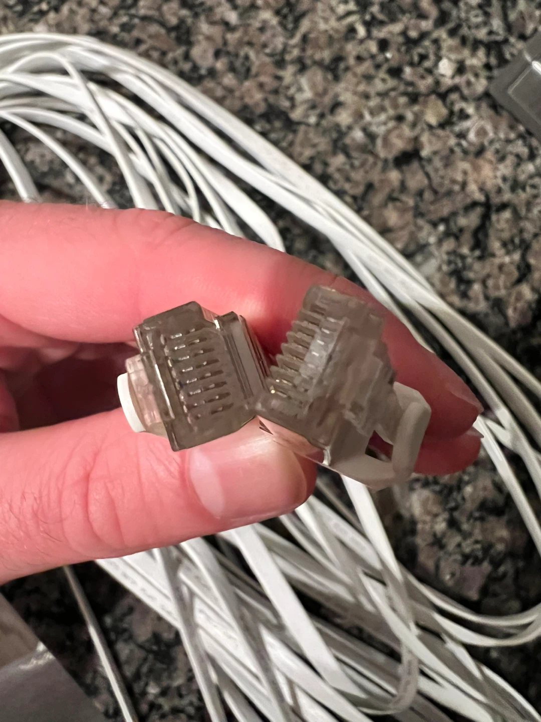 CAT7 SSTP Flat Ethernet Cable - 50 feet - photo 4