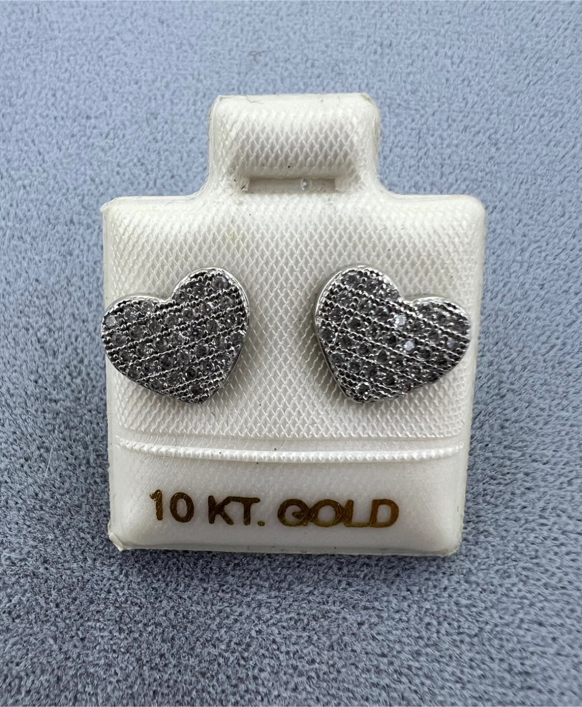 New 10KT Diamonds Earrings