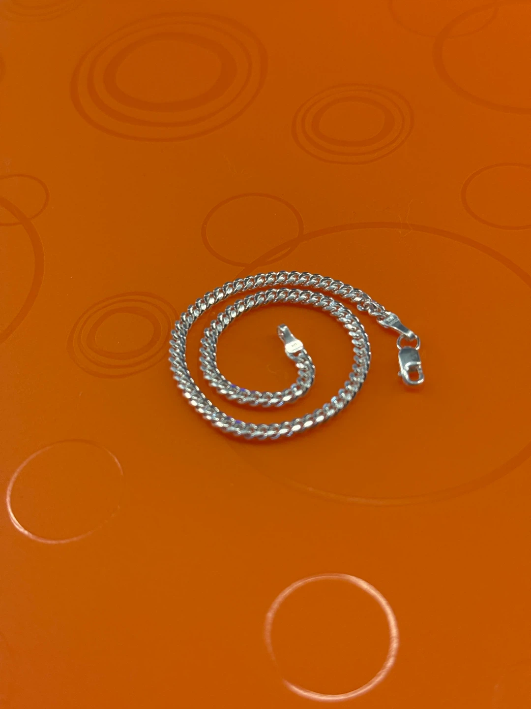 Sterling Silver Curb Chain Bracelet - photo 5