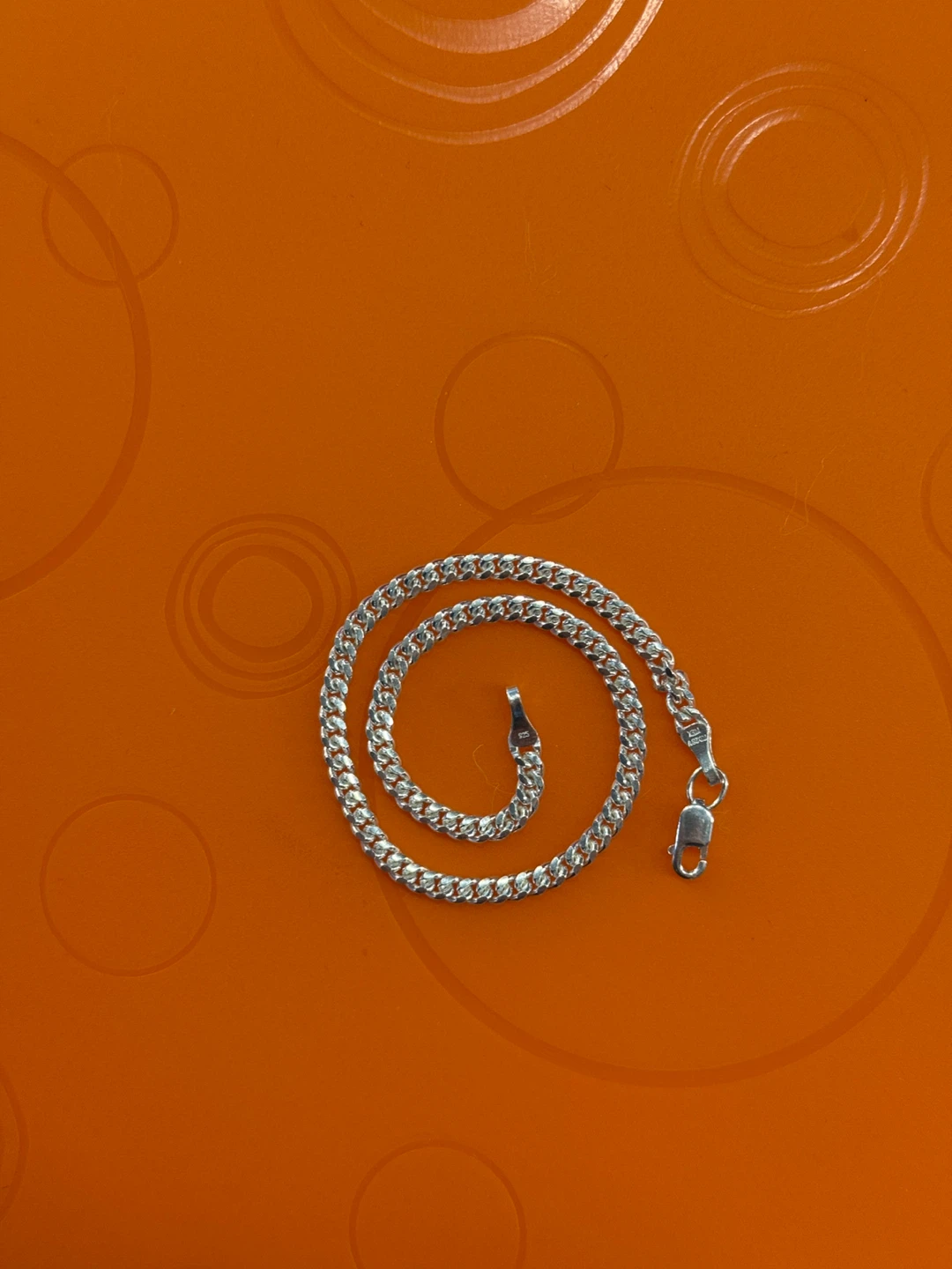 Sterling Silver Curb Chain Bracelet - photo 3