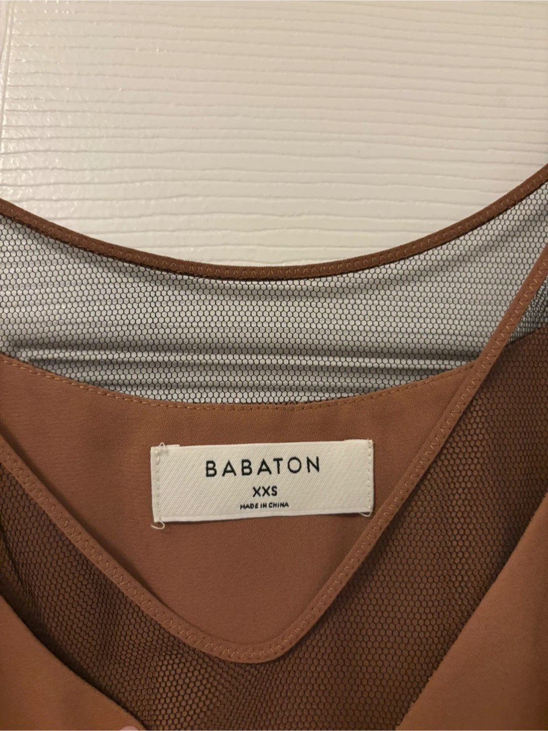 Aritzia Babaton XXS Cami Top - Brown - photo 3