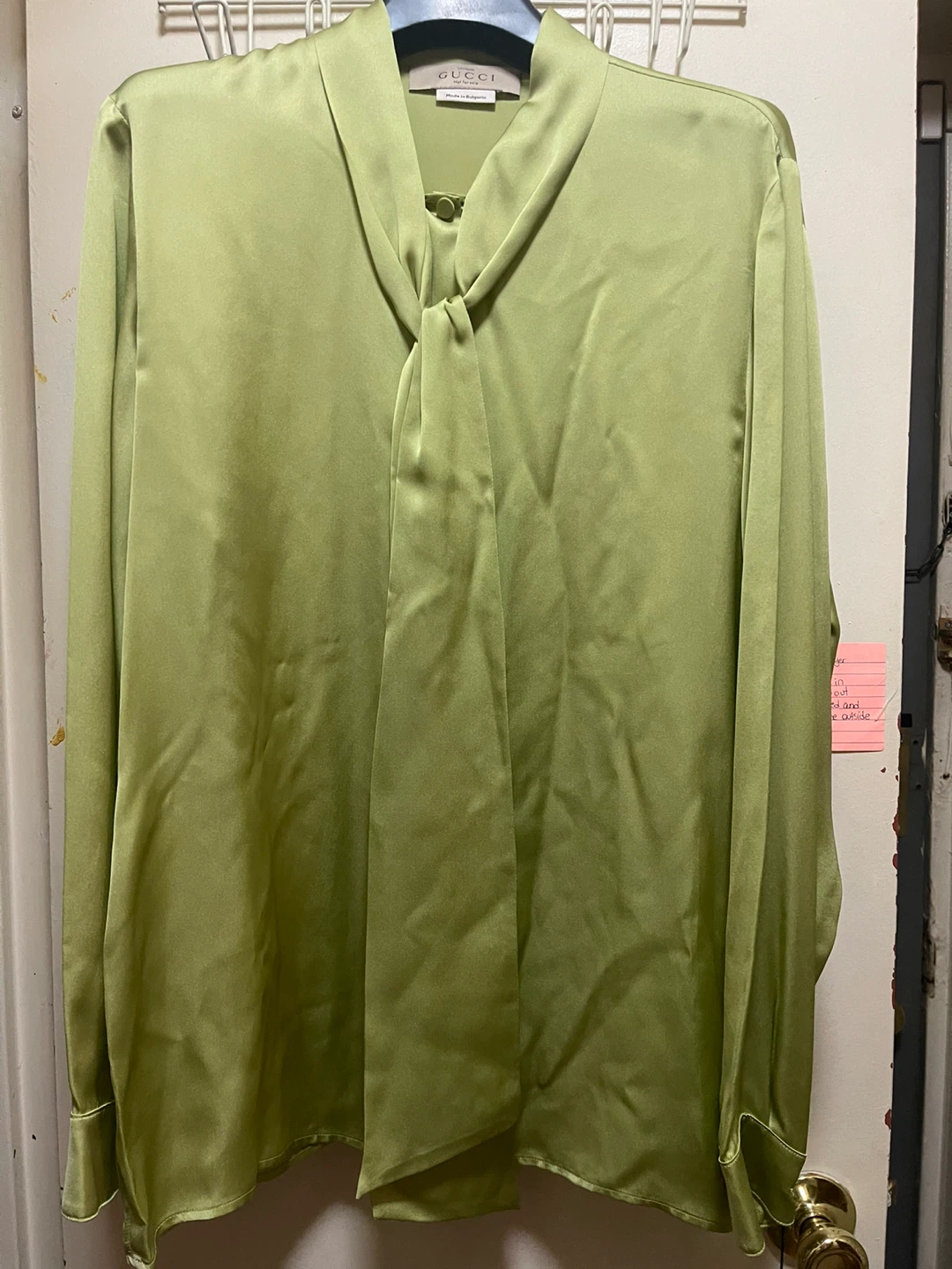 Gucci Silk Pussy Bow Blouse - photo 3