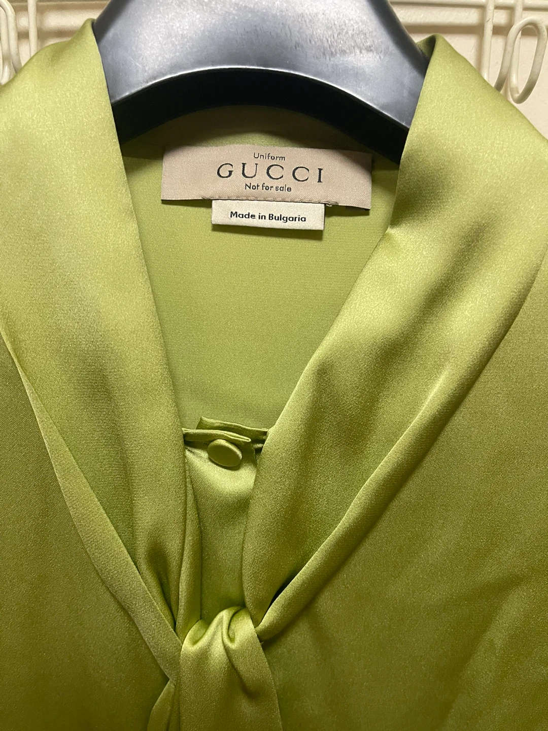Gucci Silk Pussy Bow Blouse