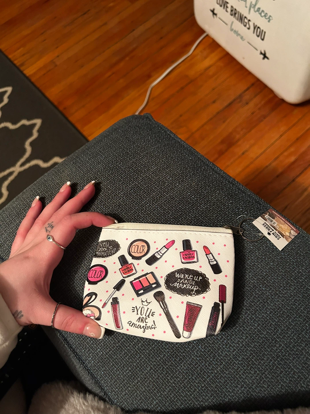 Coin Purse Makeup Bag #freecycle