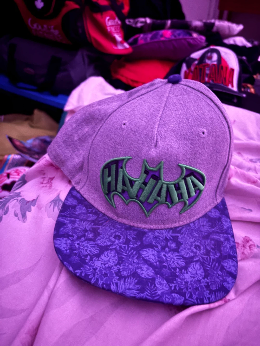 Batman "HA HA" Baseball Cap