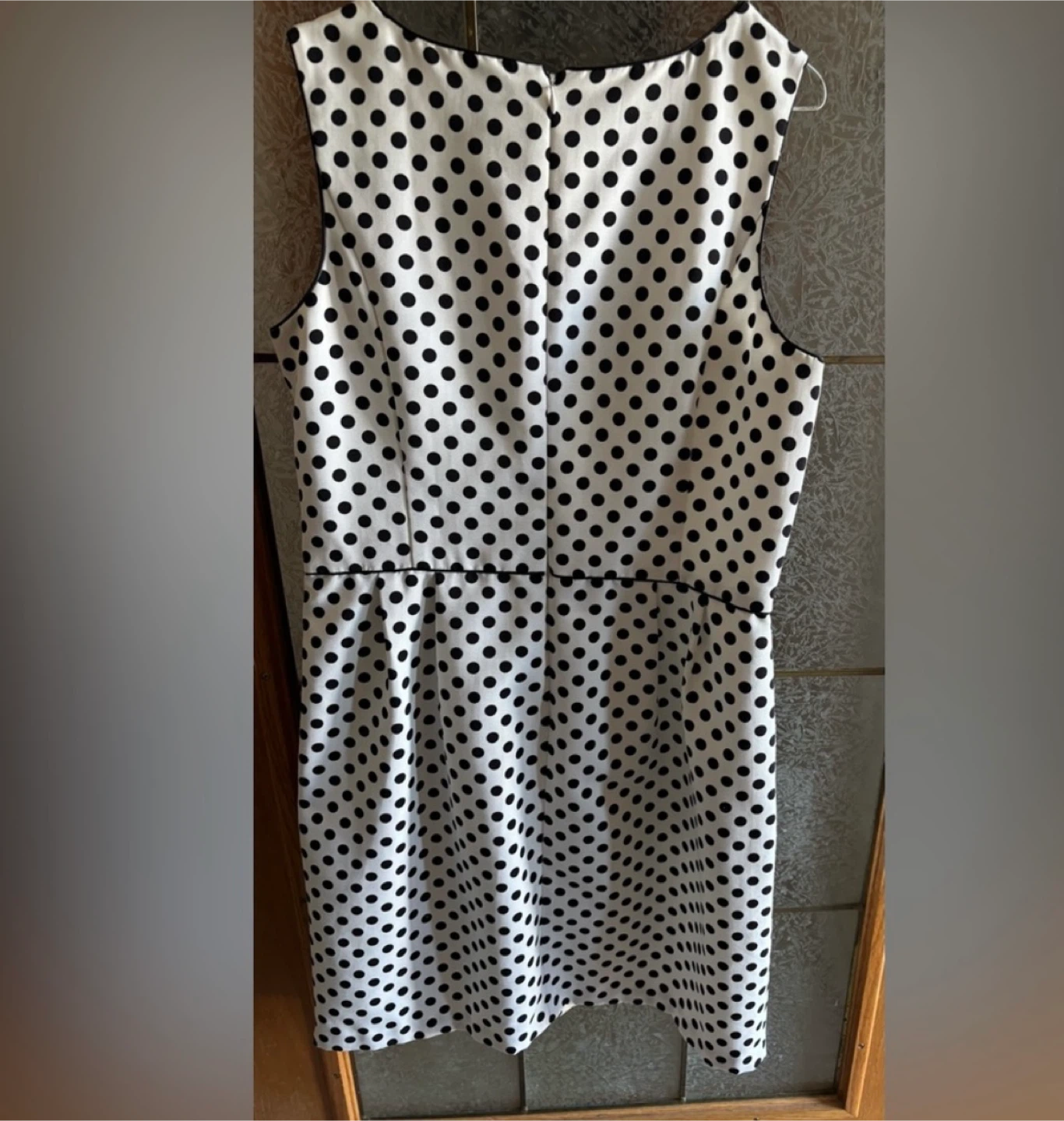 WHITE HOUSE BLACK MARKET POLKA DOT SHEATH DRESS - photo 3