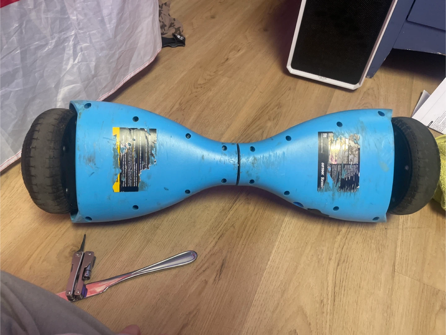 Blue Hoverboard - photo 2
