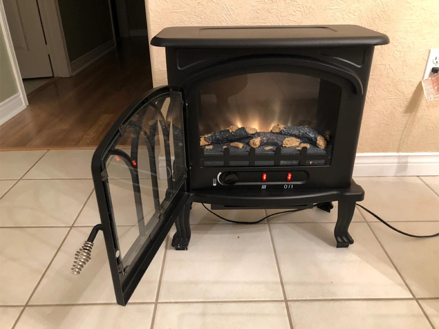 SYLVANIA Electric Stove Heater - photo 2