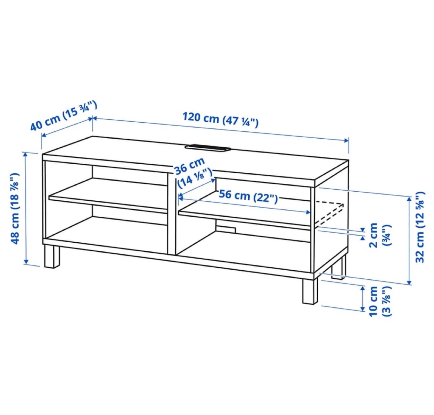 IKEA Besta TV bench - photo 5