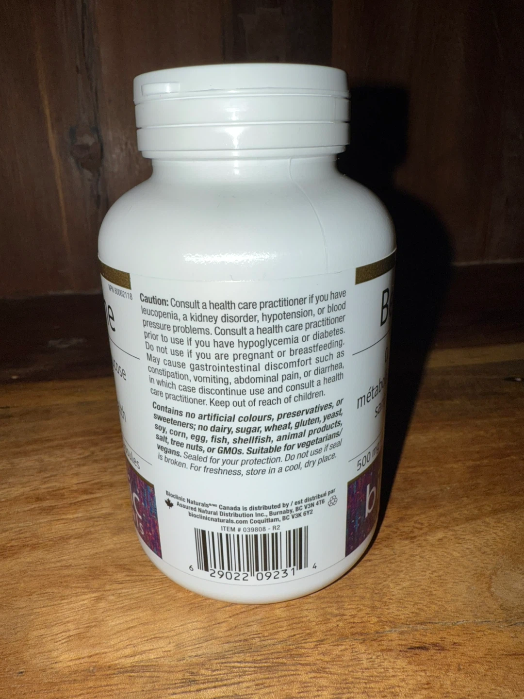 Bioclinic Naturals Berberine Vegetarian Capsules - 90 Count - photo 3