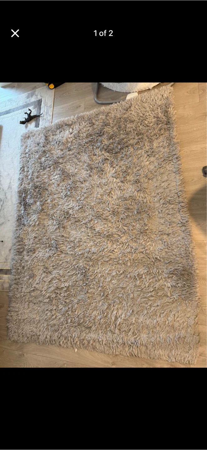 HomeTrends Grey Area Rug - 5 ft. 3 in. x 7 ft.