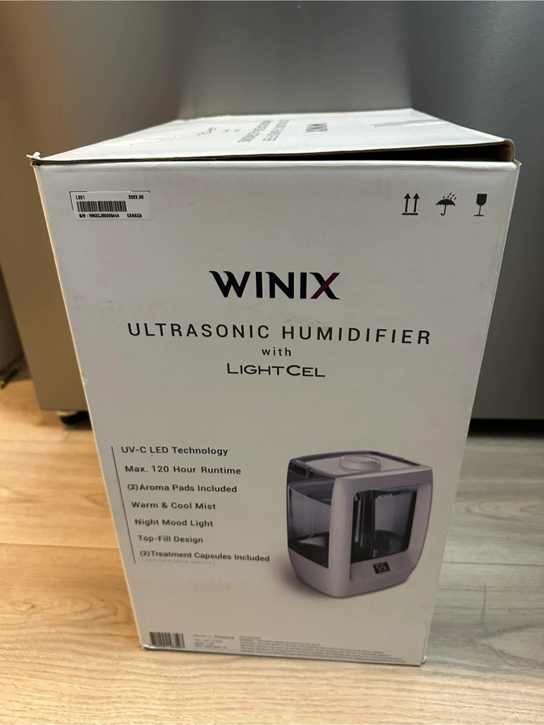Winix Ultrasonic Humidifier with LightCel - photo 2