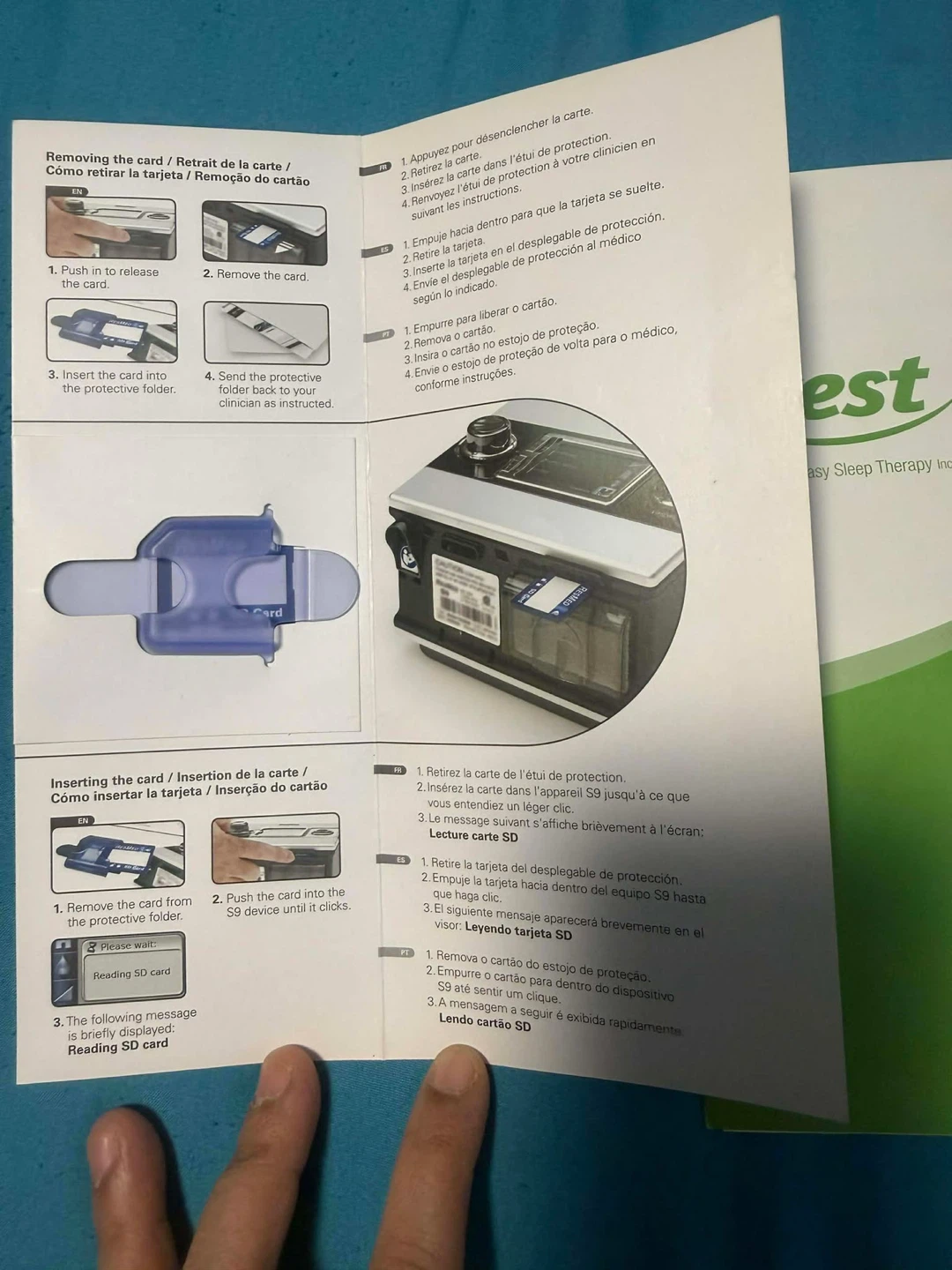 ResMed S9 AutoSet CPAP Machine with Bag and Accessories