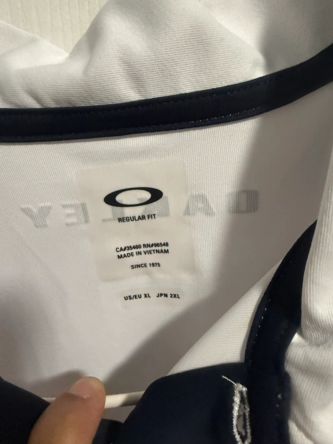 Oakley Men's White Polo Shirt - Size XL - photo 4