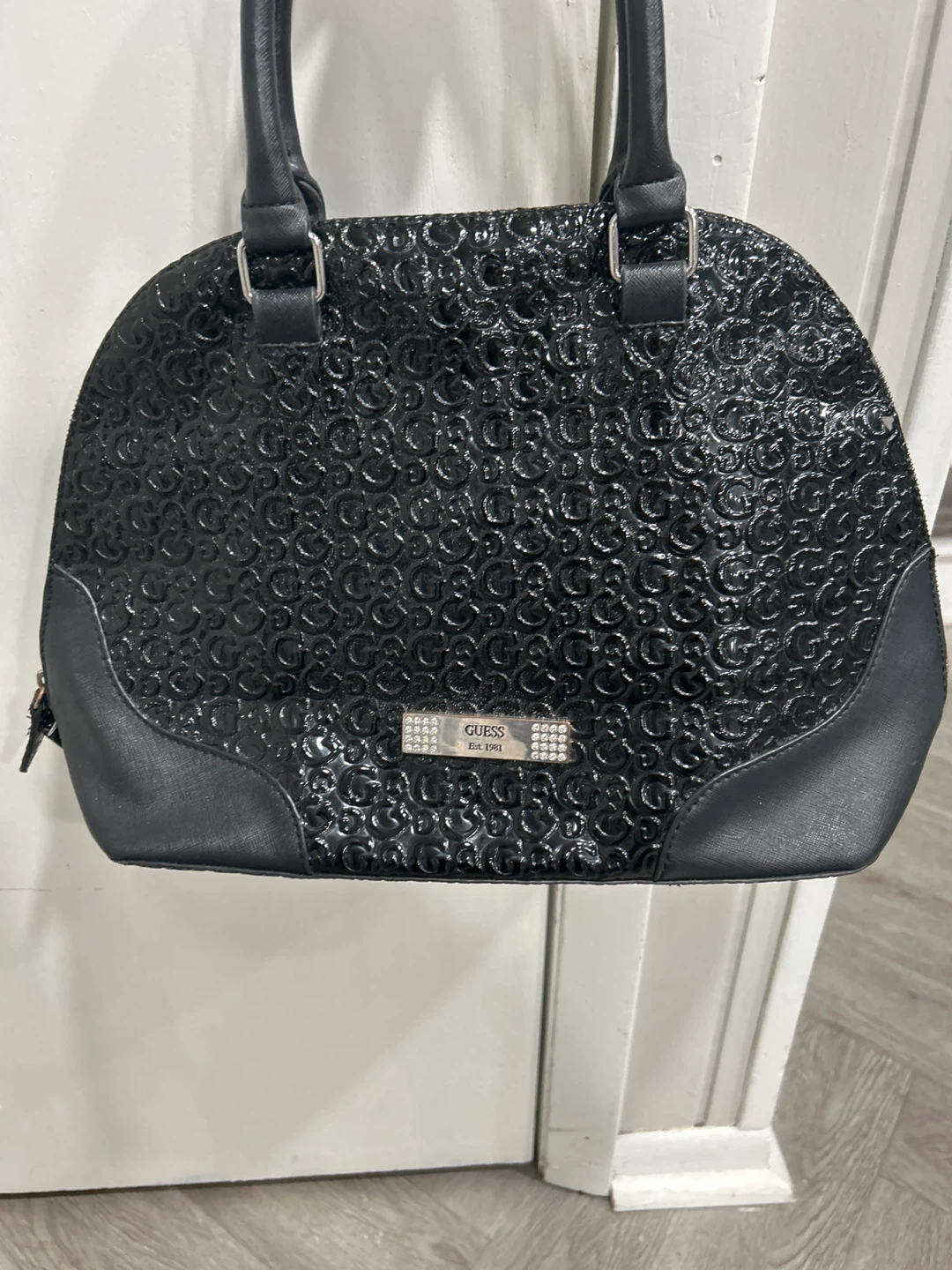 Guess big black purse