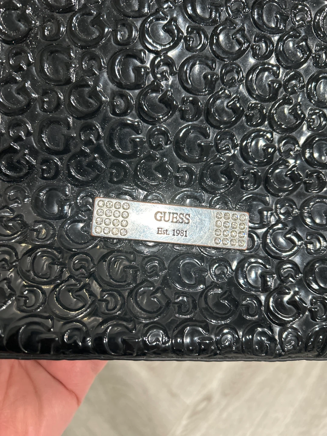 Guess big black purse - photo 2