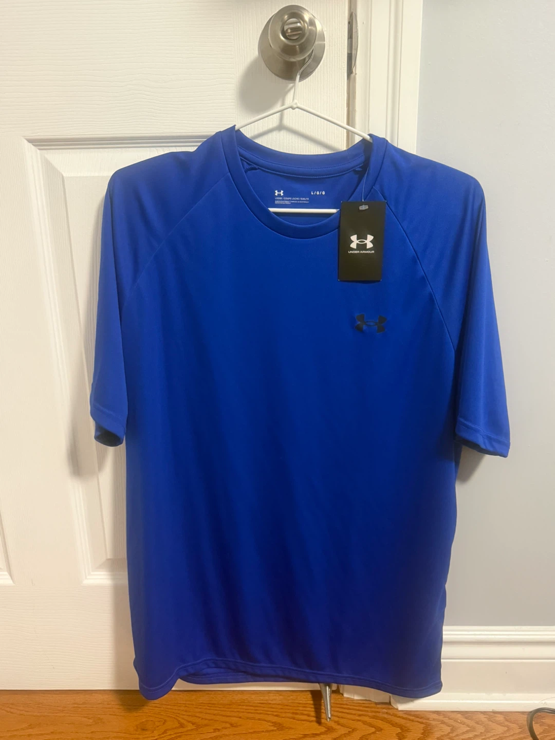 Under Armour Men's T-Shirt - Blue, L/G