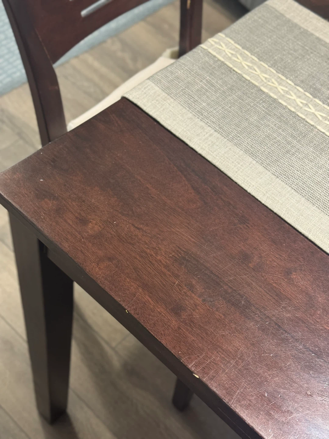 Dining Table Set – Table + 4 Chairs + Cushions - photo 3