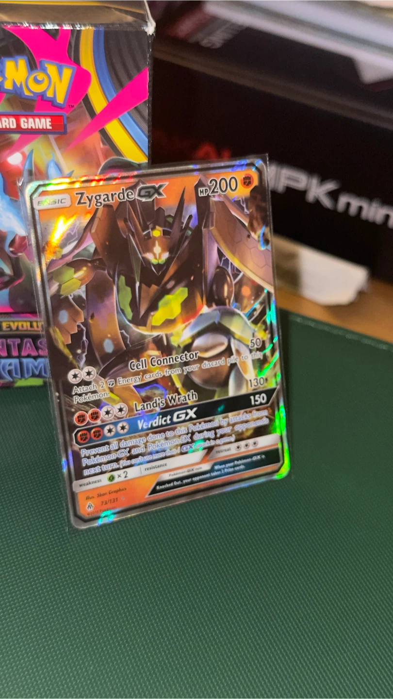 Pokémon TCG Zygarde GX Trading Card