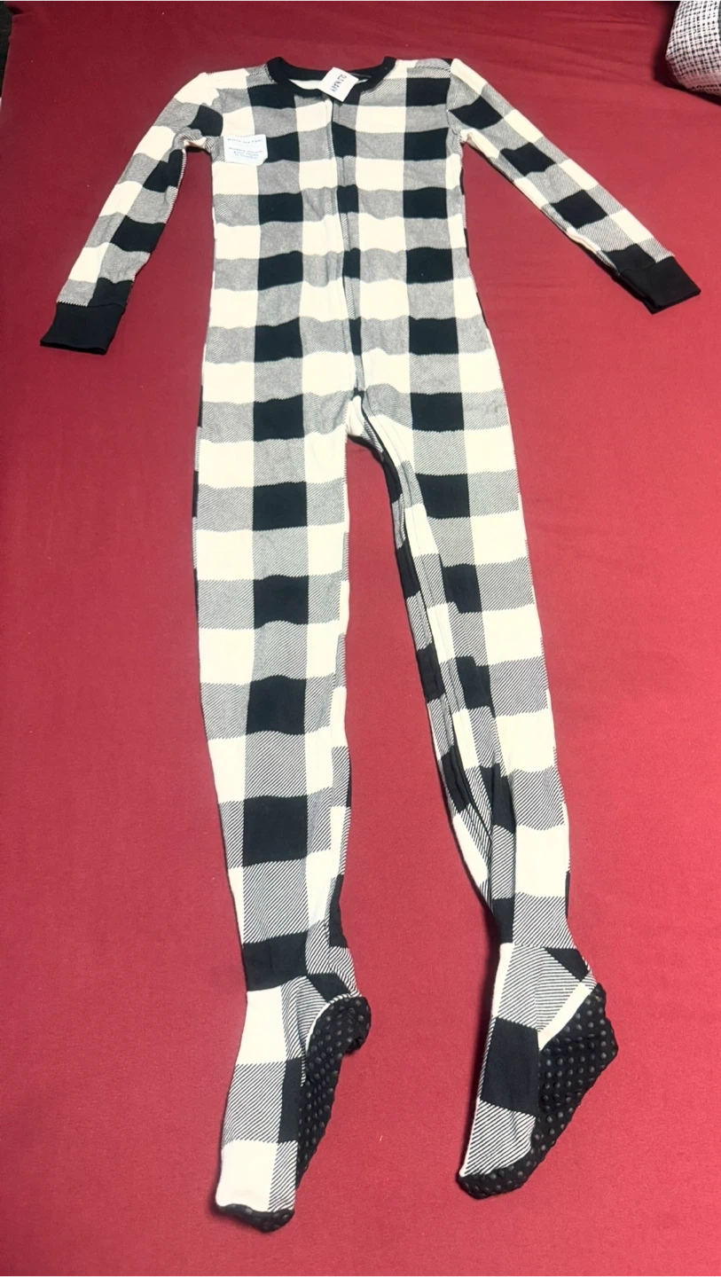 Carter's Footed Pajamas Size 5T Buffalo Check - photo 2