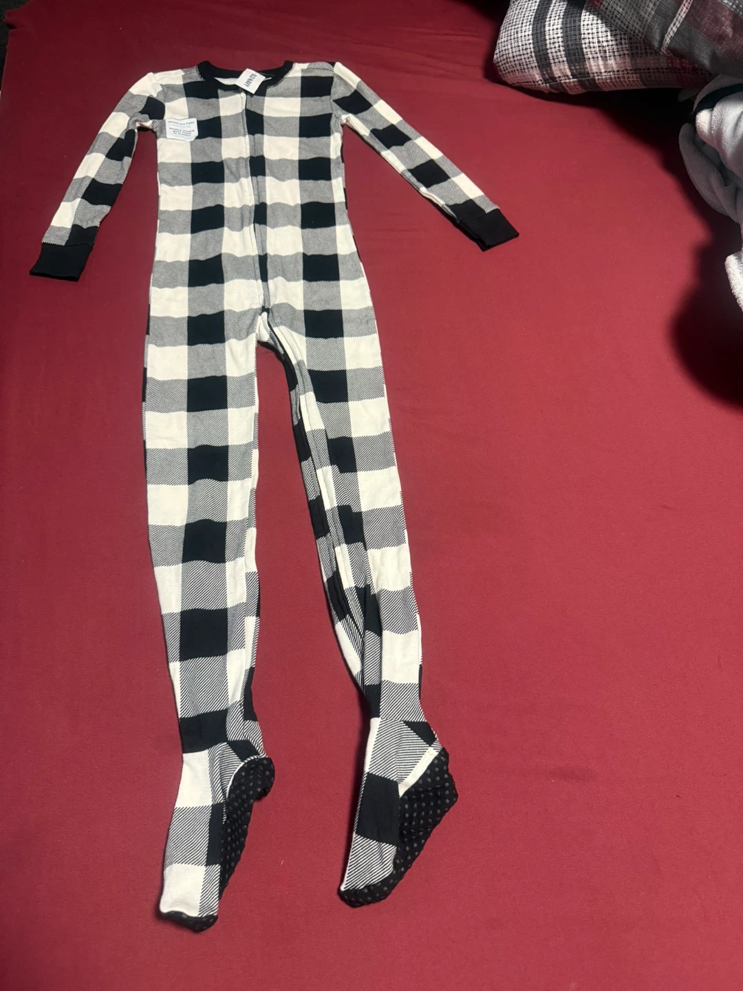 Carter's Footed Pajamas Size 5T Buffalo Check - photo 3