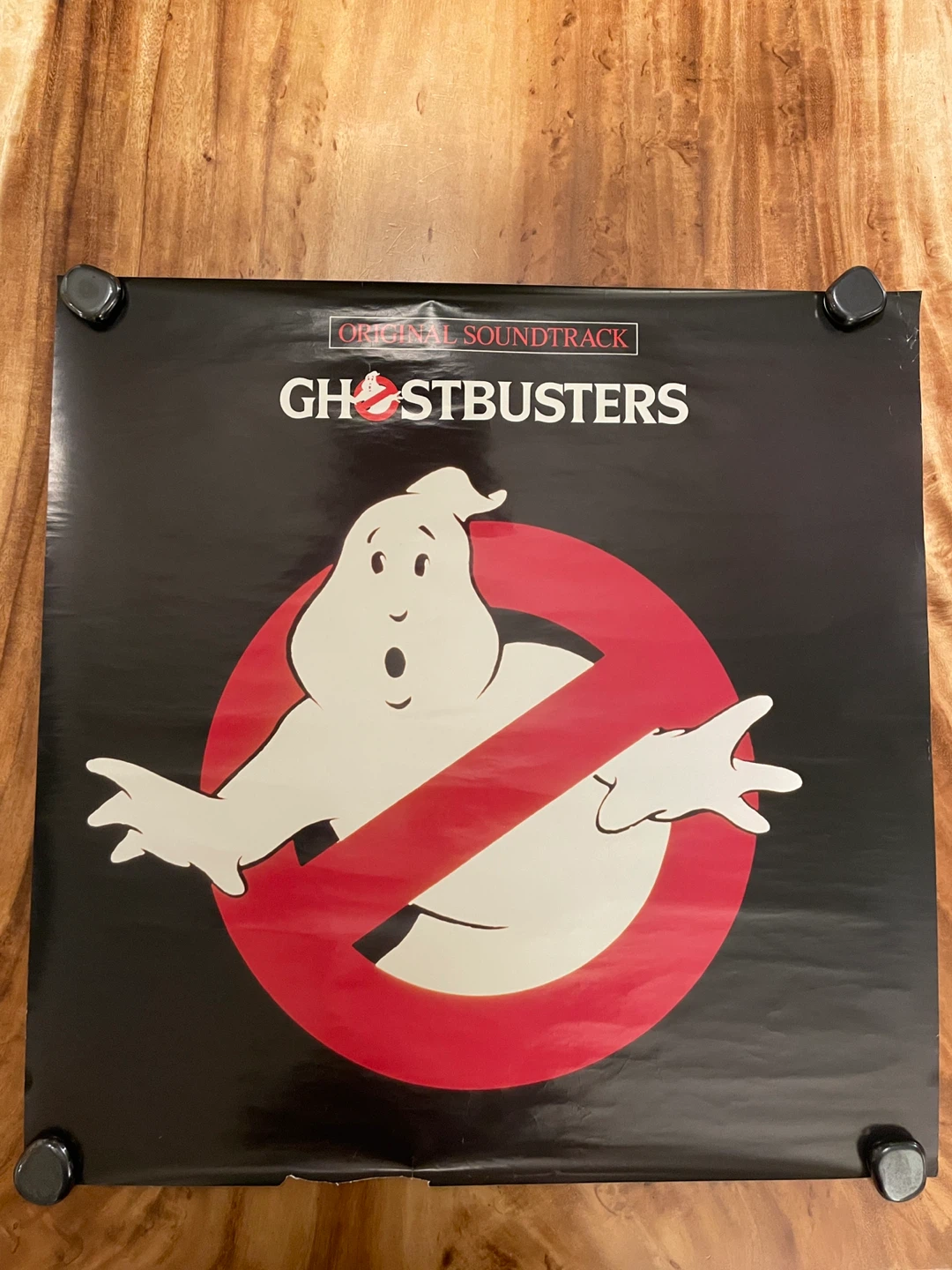 Ghostbusters Original Soundtrack Poster 1984 promo - photo 2