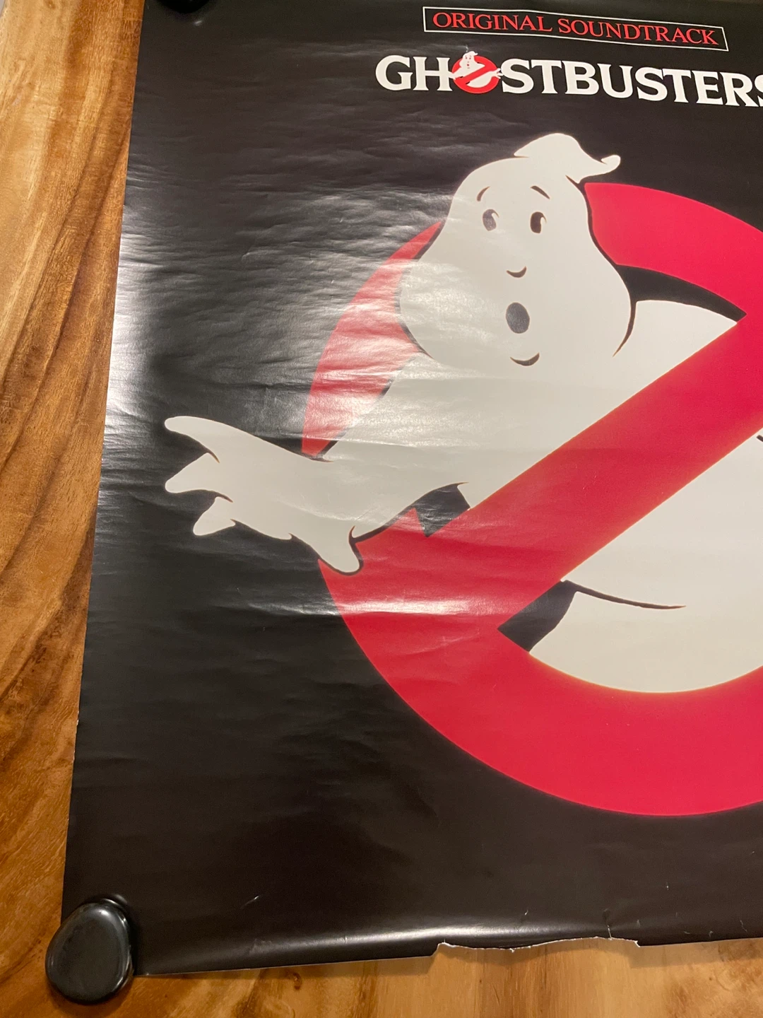 Ghostbusters Original Soundtrack Poster 1984 promo - photo 4