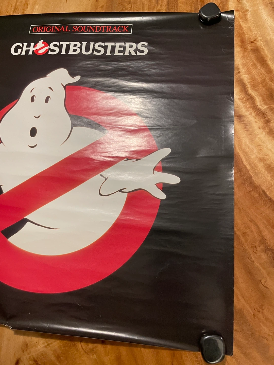 Ghostbusters Original Soundtrack Poster 1984 promo - photo 3