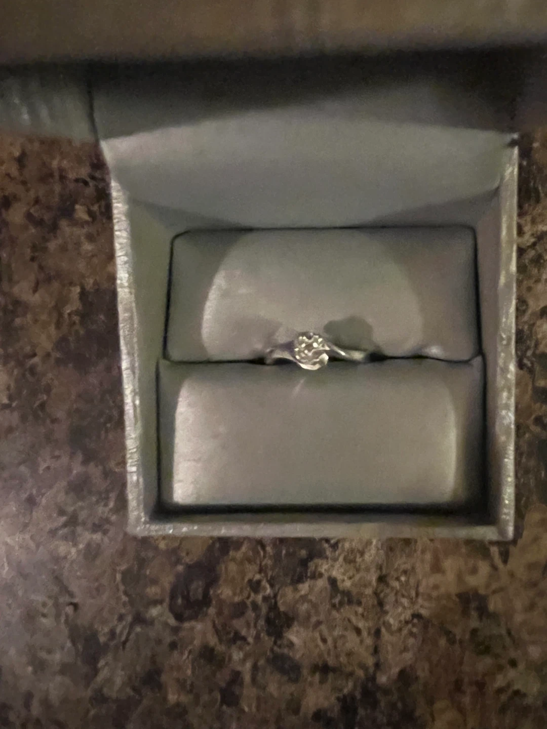 Diamond Engagement Ring in Box