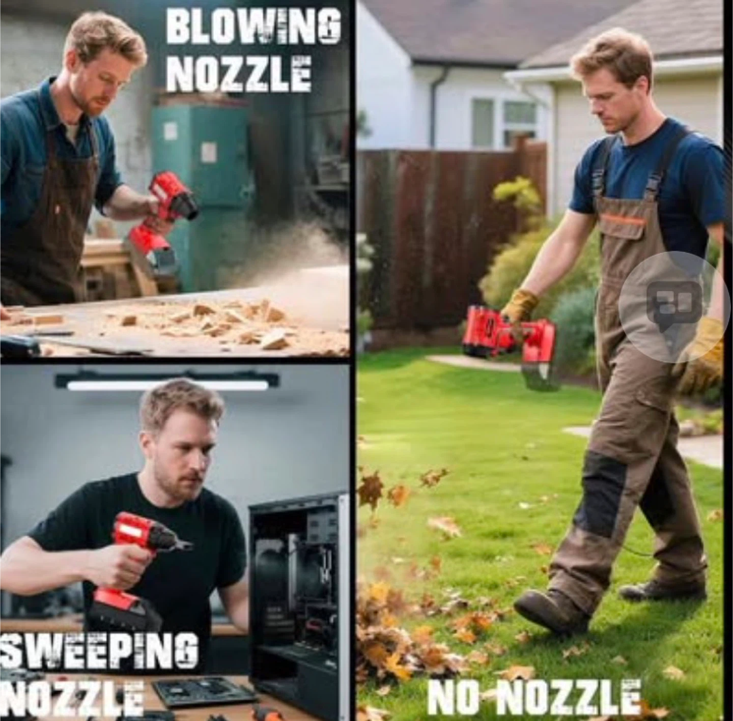 Cordless High Speed Leaf Blower / Air Duster - photo 2