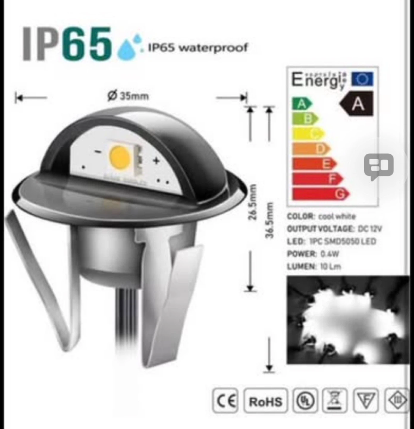 Outdoor LED Step Lights - photo 4