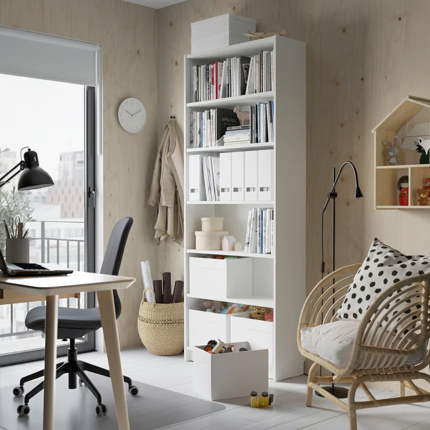 White IKEA BILLY Bookcase - photo 4