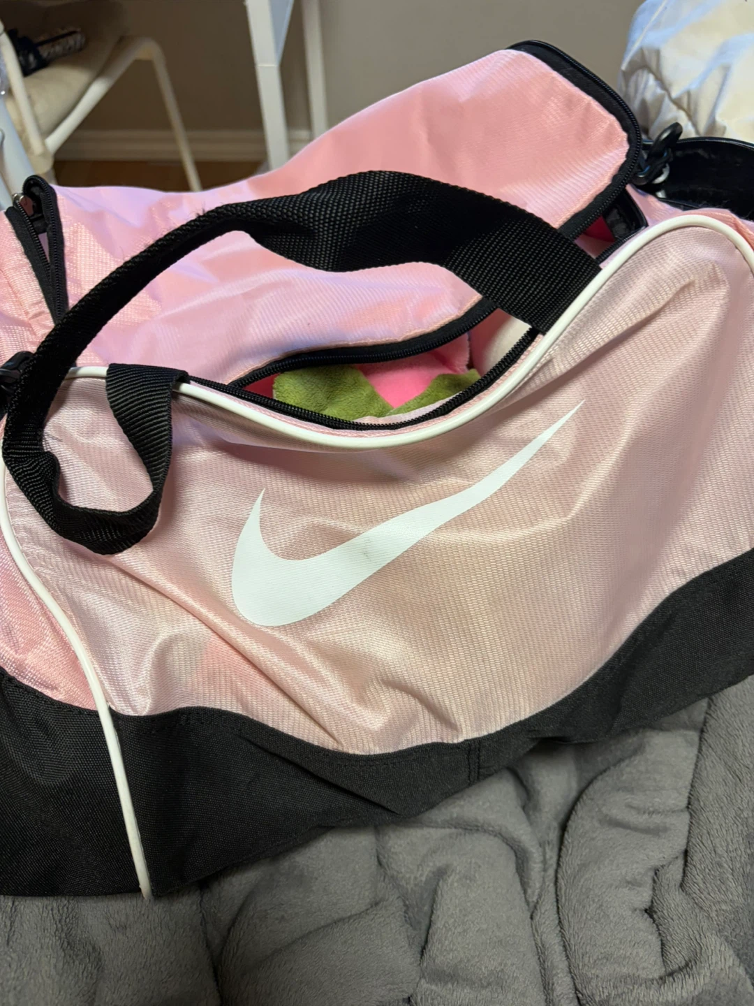 Pink Nike Duffel Bag