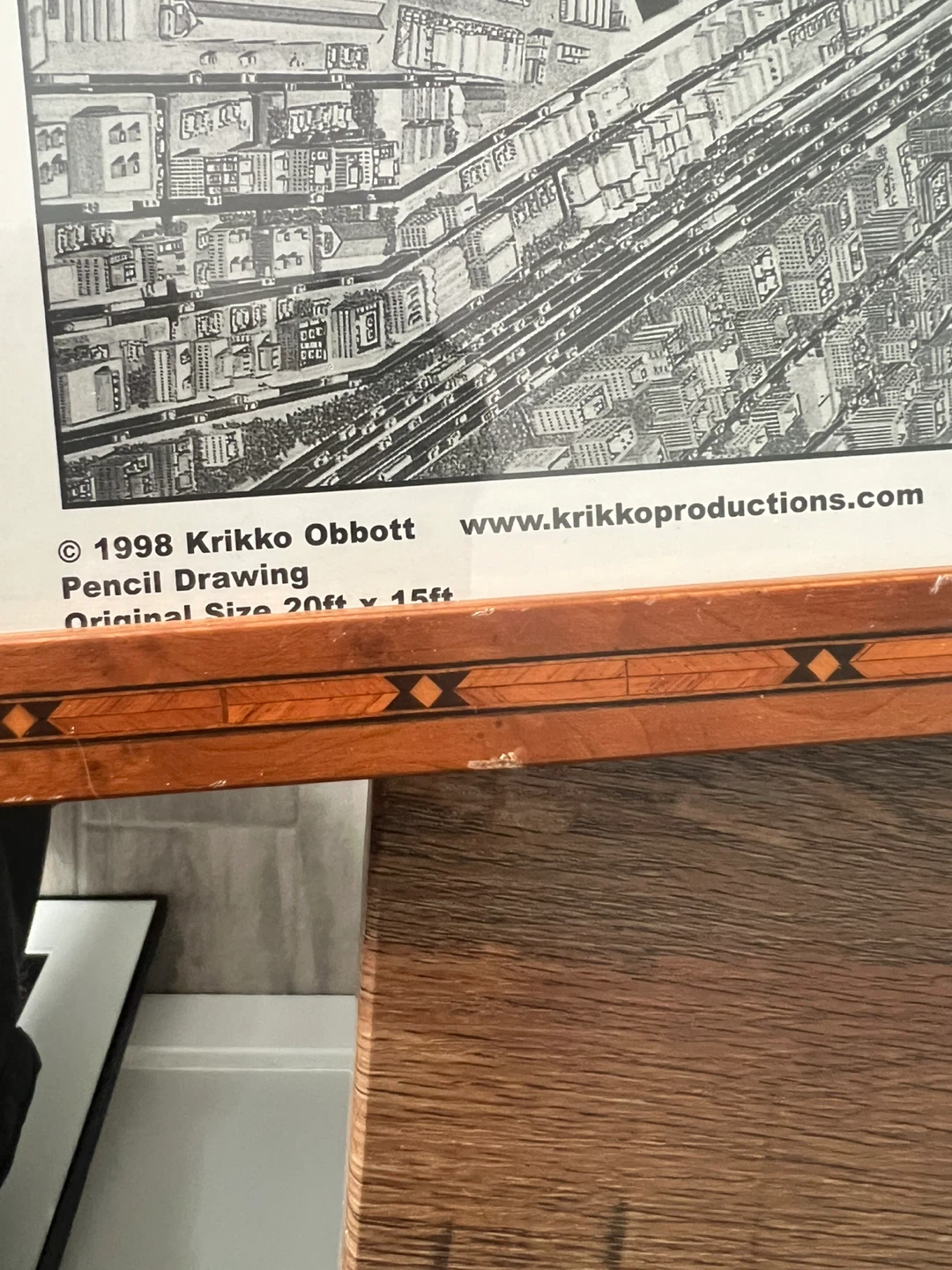 Krikko Obbott New York City Pencil Drawing