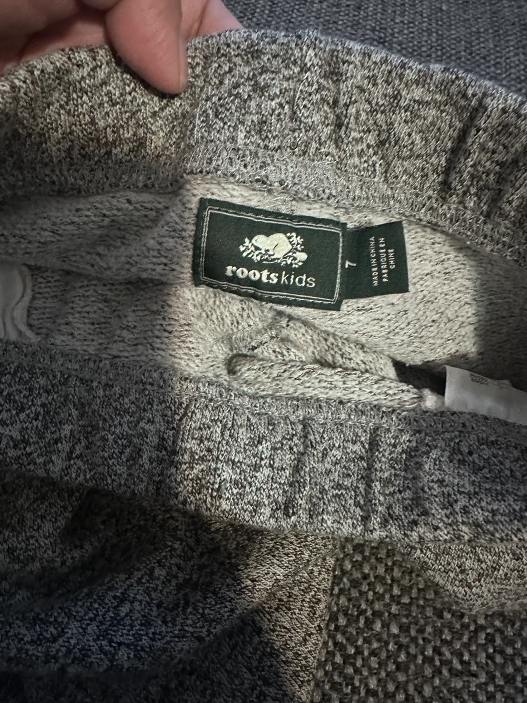 Roots Kids Sweatpants Size 7 Grey Heather - photo 4