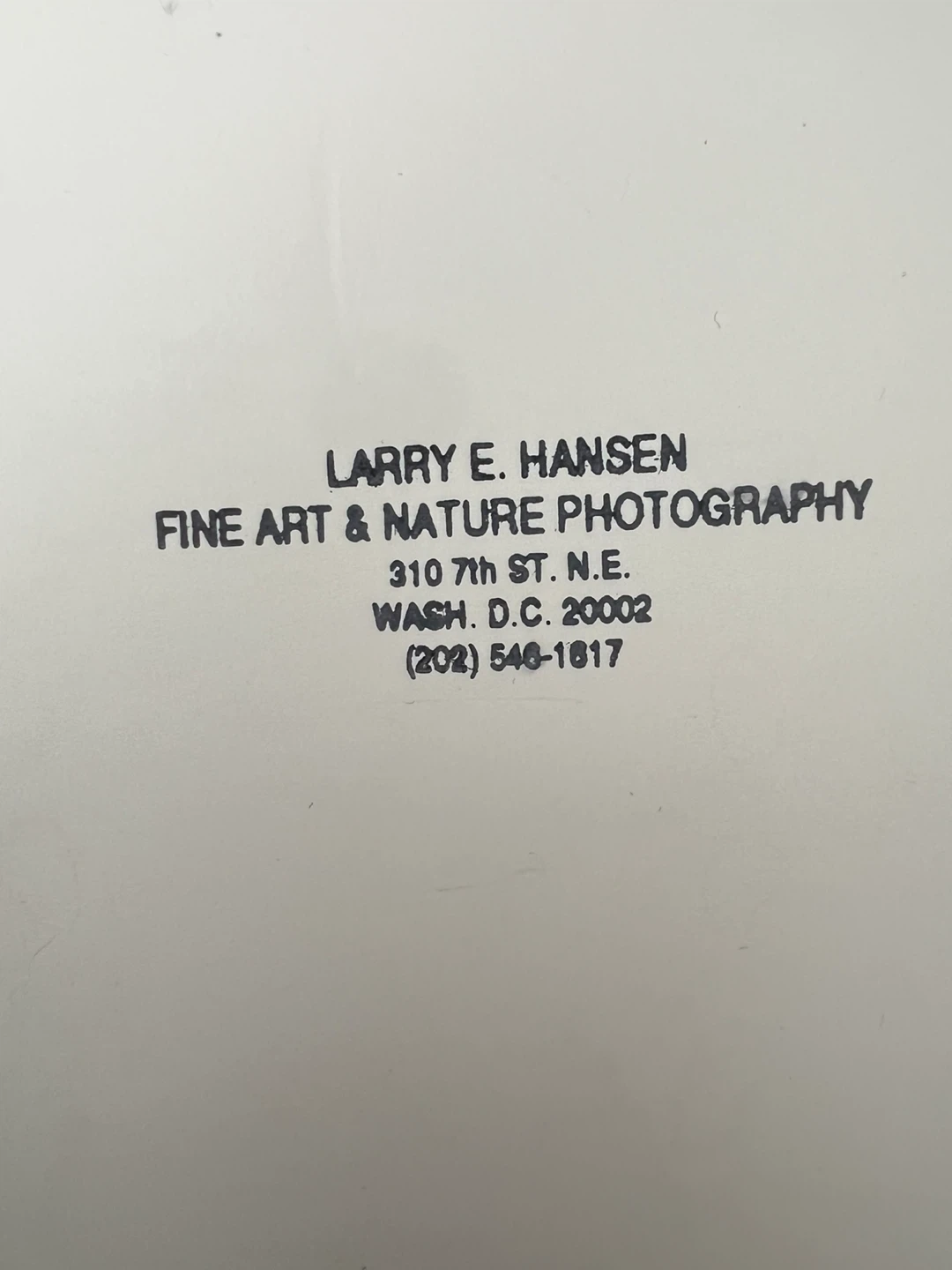 Larry E. Hansen Fine Art Photography