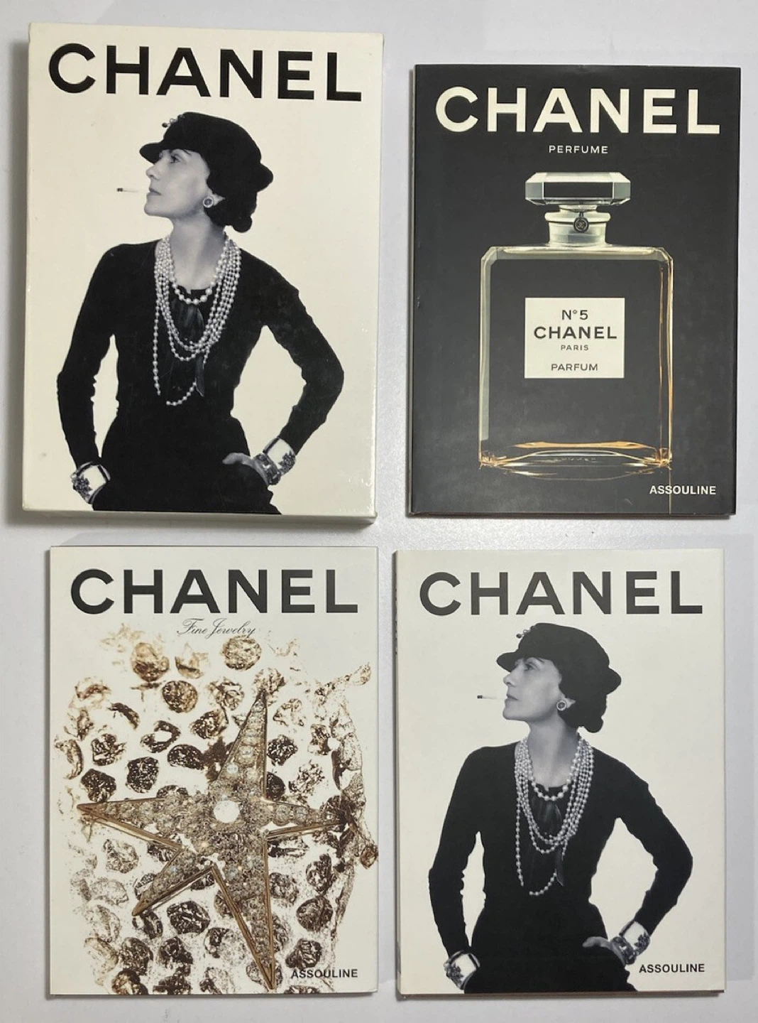 Assouline Coco Chanel 3-Volume Hardcover Book Set 2003