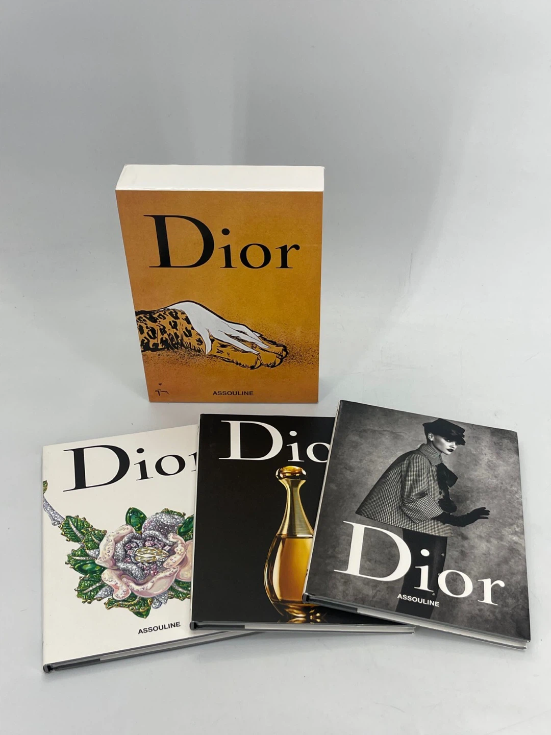 Assouline DIOR 3-Volume Hardcover Book Set, 2012